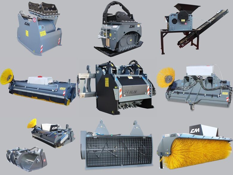 CM aprīkojums dažādai tehnikai